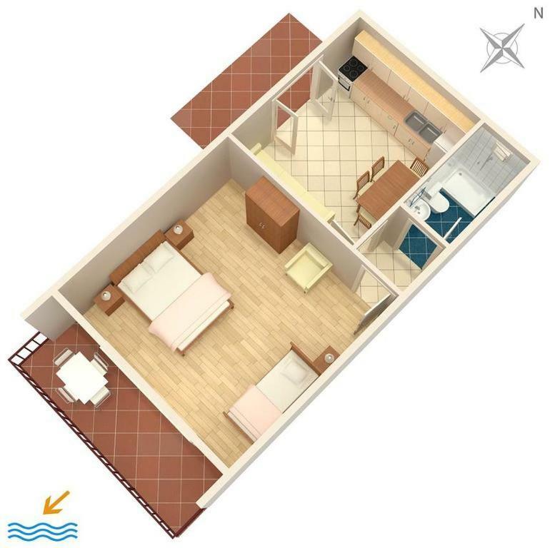 Apartmani Ujdur オミシュ エクステリア 写真